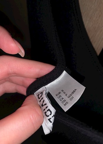 H&M Siyah Kadın Uzun Sırt Dekolteli Tulum