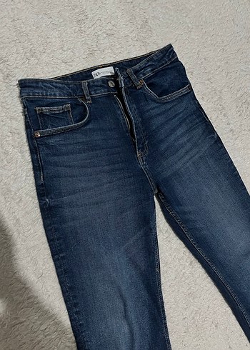 Zara Zara flare crop jean
