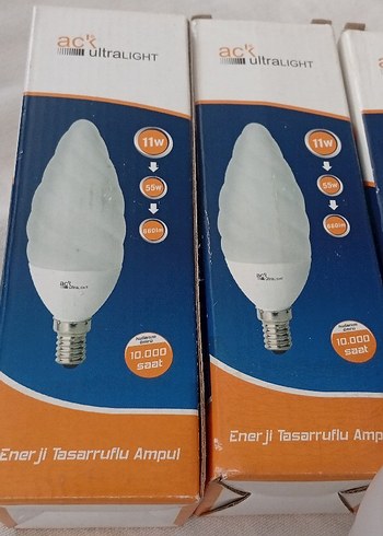 AVİZE LAMBASI GÜN IŞIĞI MUM TİPİ - Görsel 3