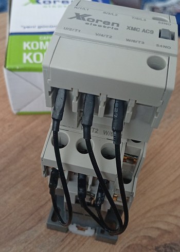 Xoren Kapasitör Kontaktörü Kompanzasyon 15 KWAR - Görsel 3