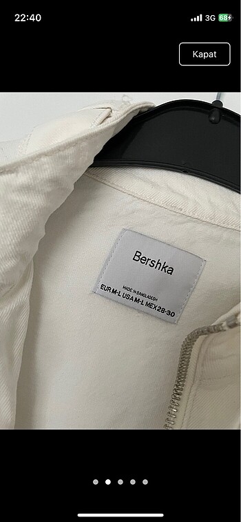 Bershka Bershka crop ceket