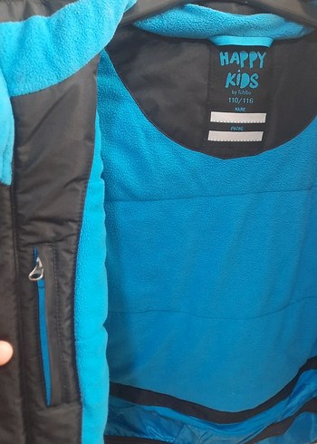 TCHİBO Erkek Çocuk Siyah Fermuarlı Ceket - Görsel 3