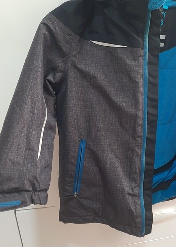 TCHİBO Erkek Çocuk Siyah Fermuarlı Ceket - Görsel 6