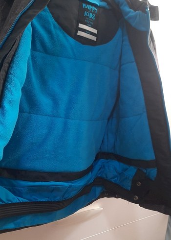 TCHİBO Erkek Çocuk Siyah Fermuarlı Ceket - Görsel 7