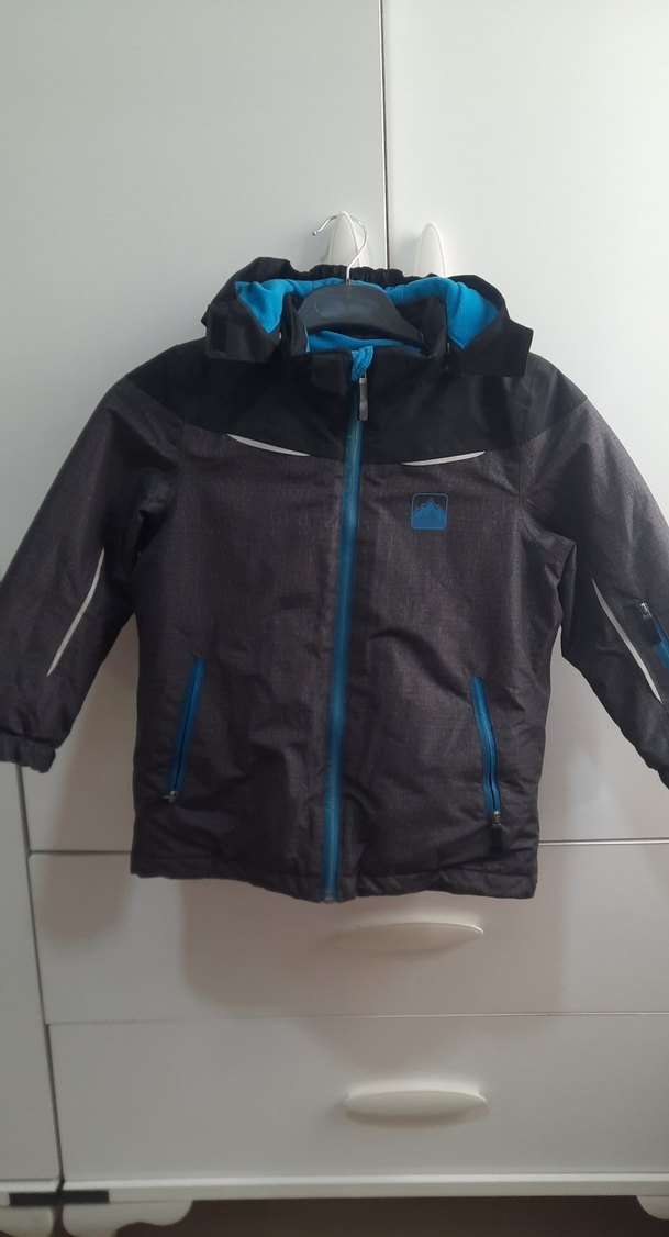 TCHİBO Erkek Çocuk Siyah Fermuarlı Ceket - Görsel 2