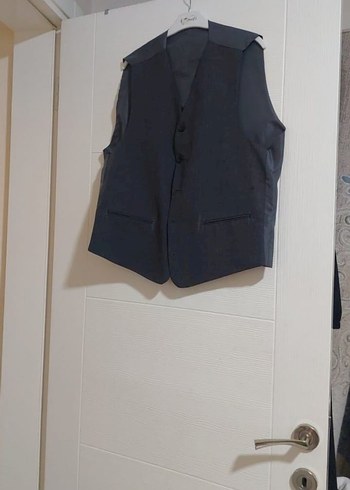 Gri Düz Erkek Takım Elbise Ceket - Görsel 2