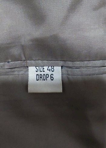 Gri Düz Erkek Takım Elbise Ceket - Görsel 9