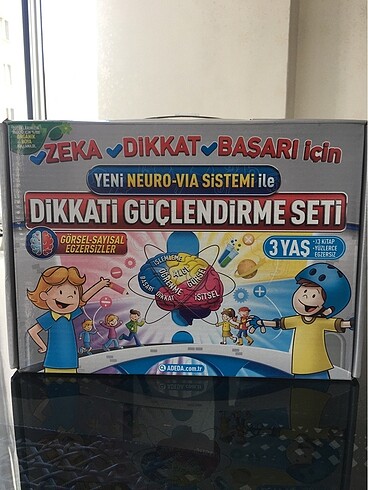 Adeda 3yaş dikkat güçlendirme seti-Osman Abalı