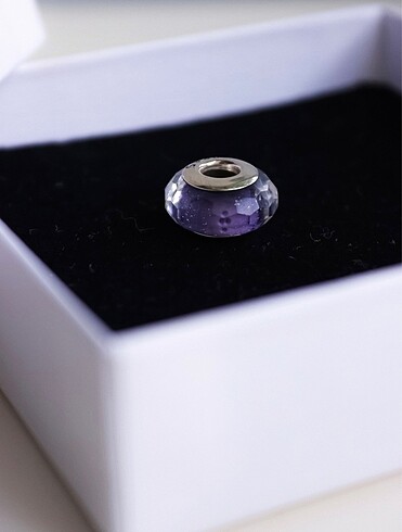 Pandora lila mor murano charm