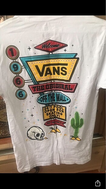 s Beden beyaz Renk Vans tshirt