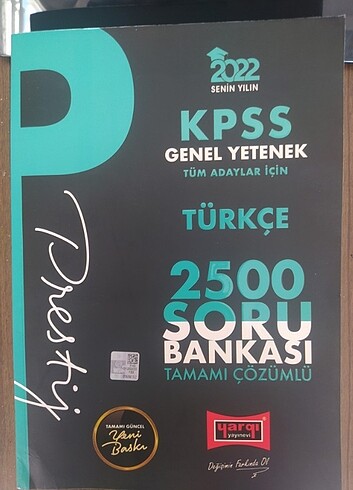 Kpss Türkçe Soru Bankası 