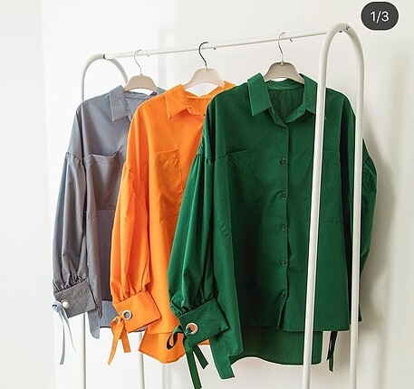 Beyoğlu Butik Turuncu gömlek