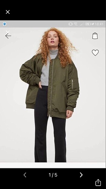 H&M bomber ceket