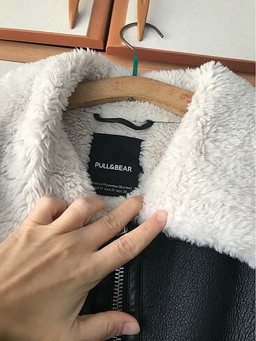 m Beden Pullandbear biker ceket