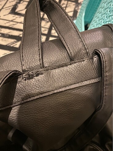 Siyah sırt çantası - Görsel 7