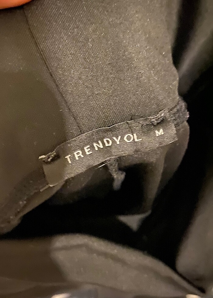 Trendyol siyah tayt - Görsel 2