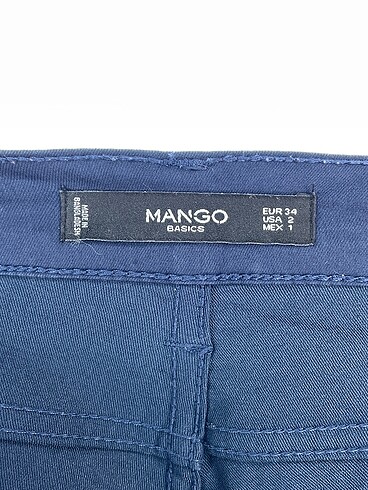 34 Beden lacivert Renk Mango Jean / Kot %70 İndirimli.