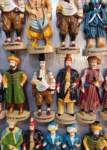 14 lü Osmanlı Figürleri Magnet Seti - Görsel 9