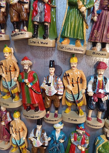 14 lü Osmanlı Figürleri Magnet Seti - Görsel 6