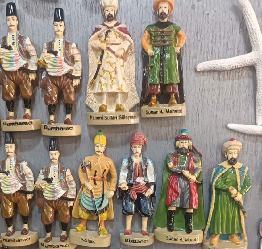 14 lü Osmanlı Figürleri Magnet Seti - Görsel 3