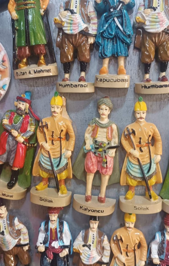 14 lü Osmanlı Figürleri Magnet Seti - Görsel 2