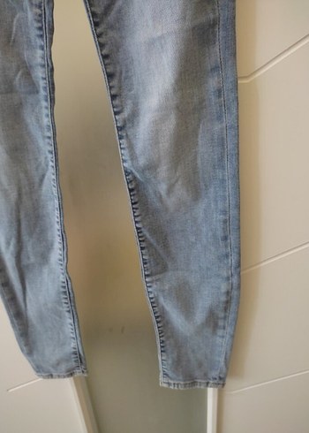 MODDA Mavi Kadın Denim Pantolon - Görsel 4