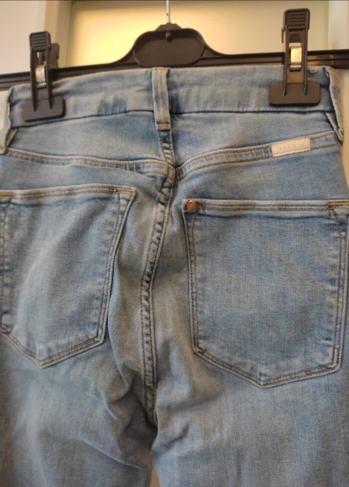 MODDA Mavi Kadın Denim Pantolon - Görsel 3