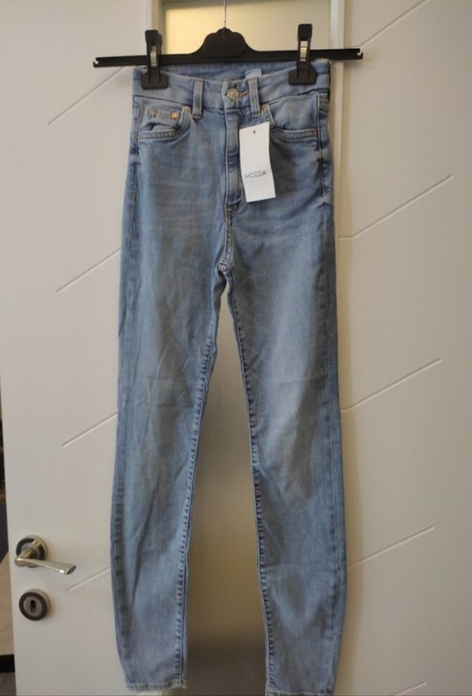 MODDA Mavi Kadın Denim Pantolon - Görsel 2