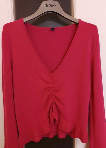 Zara Sıfır Pembe Bluz - Görsel 2