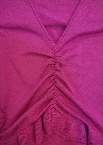 Zara Sıfır Pembe Bluz - Görsel 4