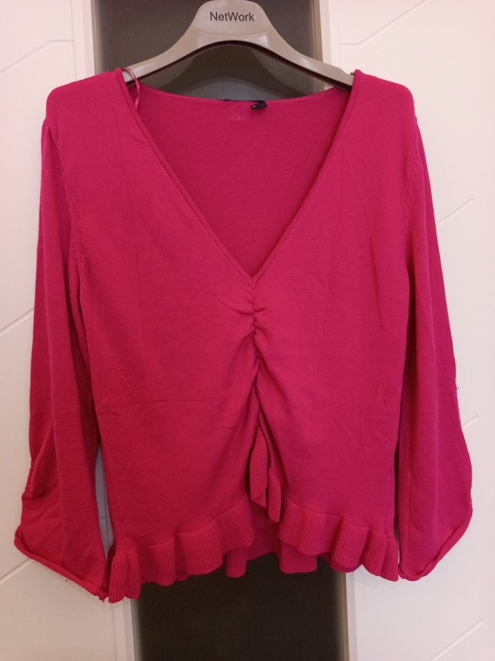 Zara Sıfır Pembe Bluz - Görsel 3