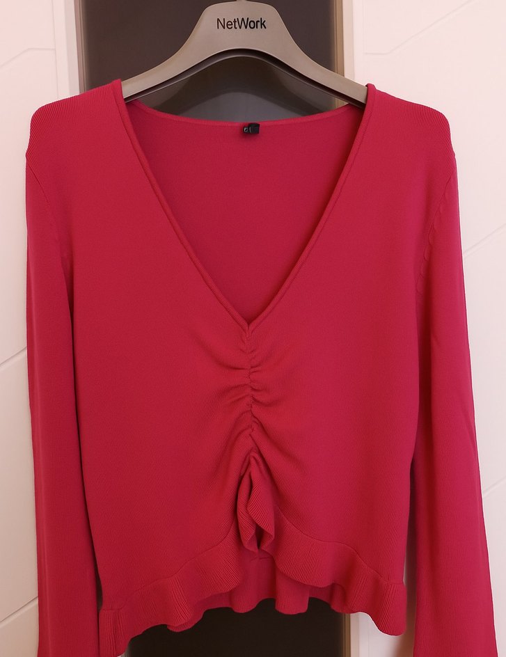 Zara Sıfır Pembe Bluz - Görsel 2