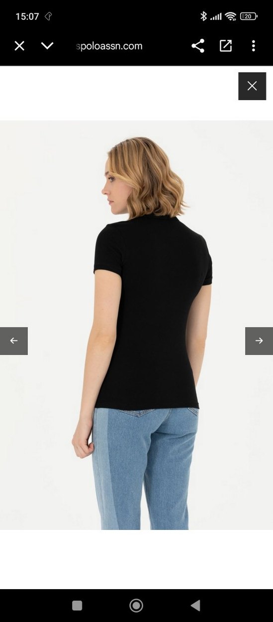 U.S polo Orjınal sıyah Badi - Görsel 3