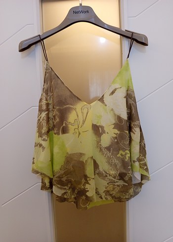 Şifon Askılı Bluz Sıfır - Görsel 2