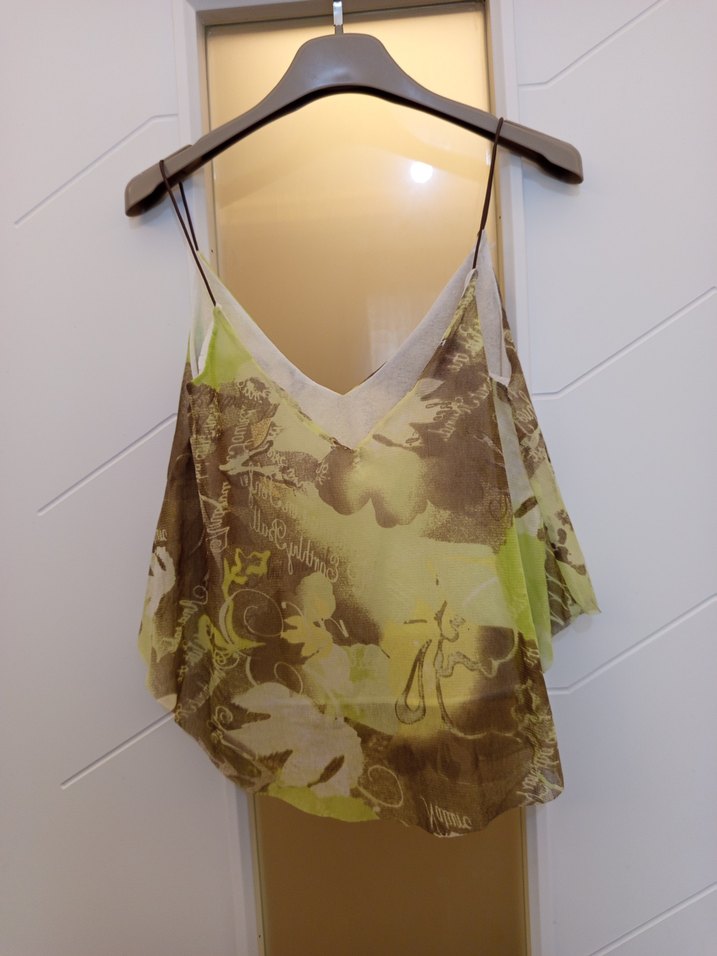 Şifon Askılı Bluz Sıfır - Görsel 4