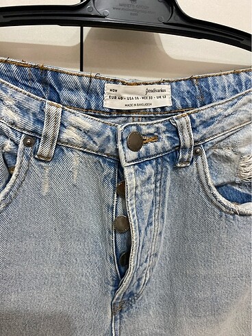 Stradivarius Mom jean orijinal marka