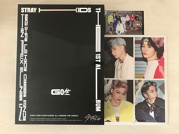 stray kids go live limited album