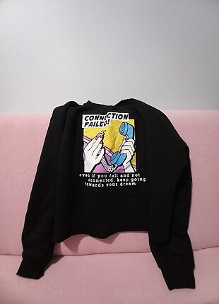 Baskılı sweatshirt 