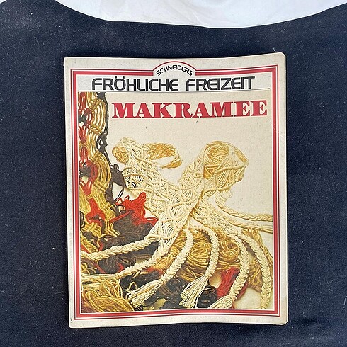 Vintage Makrome Örgü Dergisi, 1978 Almanya