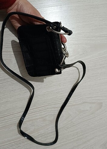  Beden siyah Renk Siyah mini çanta 
