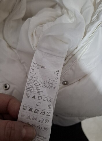 6 Yaş Beden Benetton marka beyaz