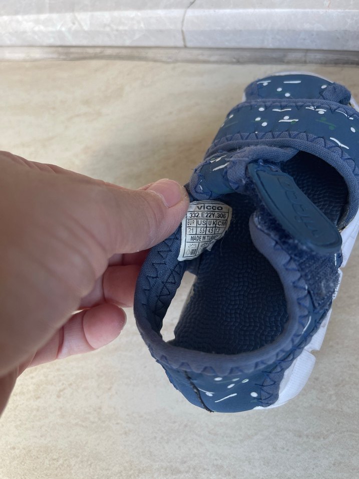 Vicco sandalet lacivert 21 no - Görsel 5
