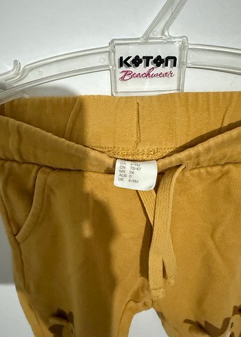 H&M 6-9 aylik alt üst kislik takim - Görsel 3