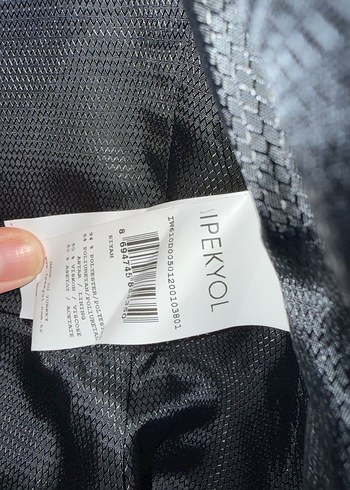 İpekyol kopcali Siyah Kadın Blazer Ceket - Görsel 5