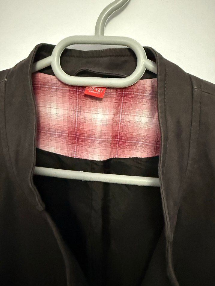 Düğmeli Siyah Kadın Blazer Ceket - Görsel 2