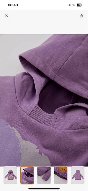 Defacto Defacto bebek mor sweat 6-9 ay