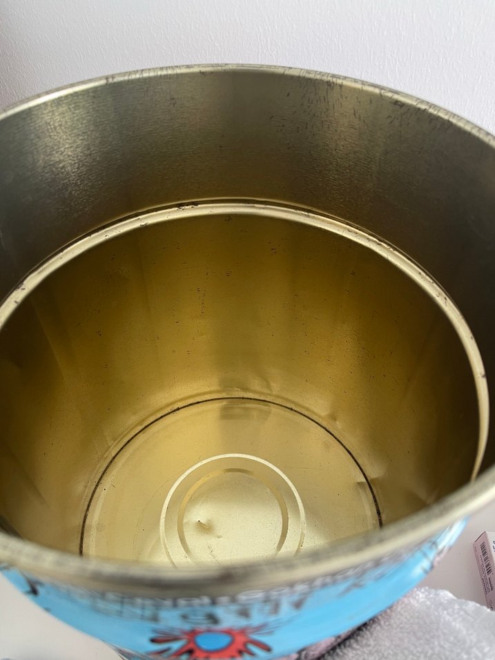 Mor leman kültür dergi çöp kovası fuar ürünü - Görsel 3