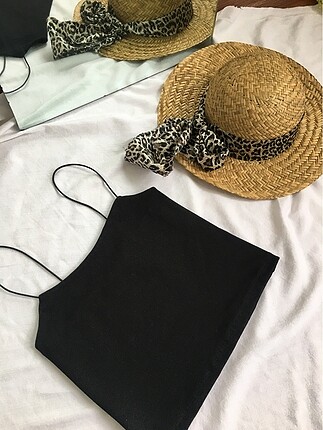 İnce askılı crop