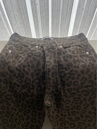 38 Beden Leopar pantolon