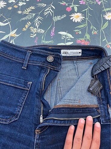 36 Beden lacivert Renk Zara jean